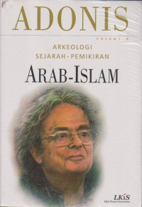 Arkeologi sejarah - pemikiran Arab - Islam Volume 2 (HC)