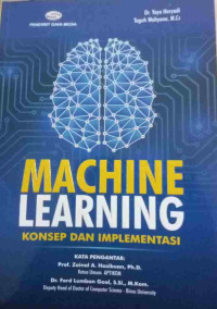 Machine learning : konsep dan implemetasi