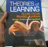 Theories of learning = Teori-teori pembelajaran