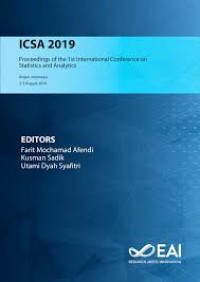 ICSA 2019 : Proceedings of the 1st International Conference on Statistics and Analytics