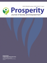 Prosperity : Journal of Society and Empowerment