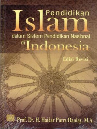 Pendidikan islam dalam sistem pendidikan nasional di Indonesia
