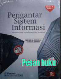 Pengantar sistem informasi 1= introduction to information systems