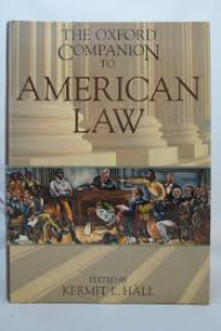 The Oxford companion to American law