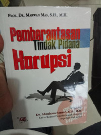 Pemberantasan tindak pidana korupsi