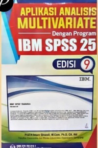 Aplikasi analisis multivariate dengan IBM SPSS 25