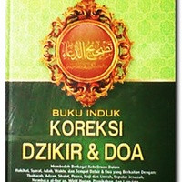 Buku induk koreksi dzikir dan doa