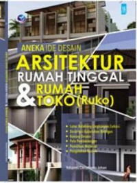 Aneka ide desain arsitektur rumah tinggal dan toko rumah (ruko)