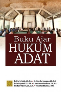 Buku ajar hukum adat