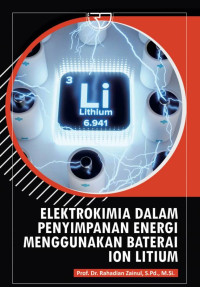 Elektrokimia dalam penyimpanan energi menggunakan baterai ion lithium