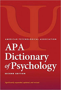 APA dictionary of psychology