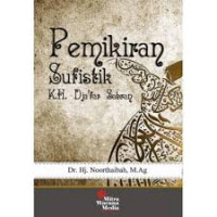 Pemikiran sufistik K. H. Dja'far Sabran