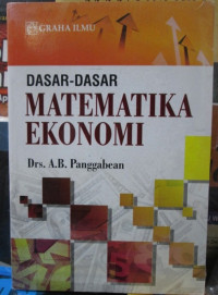 Dasar-dasar matematika ekonomi