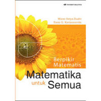 Berpikir matematis matematika untuk semua