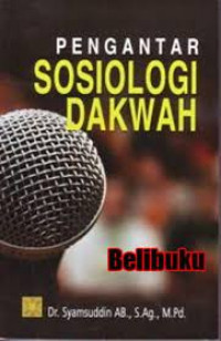 Pengantar sosiologi dakwah