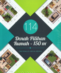 114 denah pilihan rumah < 150 m