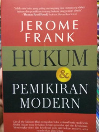 Hukum pemikiran modern