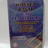 Konsep dasar ilmu pendidikan