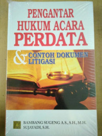 Pengantar hukum acara perdata dan contoh dokumen litigasi