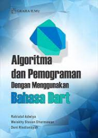 Algoritma dan pemograman dengan menggunakan bahasa dart