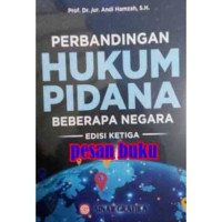 Perbandingan hukum pidana beberapa negara