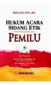 Hukum acara sidang etik penyelenggara pemilu