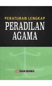 Peraturan lengkap peradilan agama