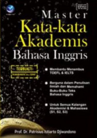 Master kata-kata akademis Bahasa Inggris