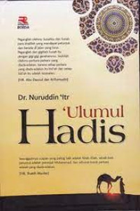 'Ulumul Hadis (HC)