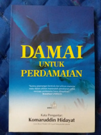 Damai untuk perdamaian