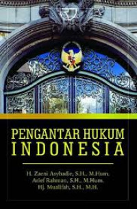 Pengantar hukum Indonesia