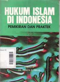 Hukum Islam di Indonesia : pemikiran dan praktek