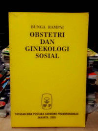 Bunga rampai obstetri dan ginekologi sosial