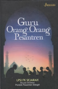 Guru orang orang pesantren