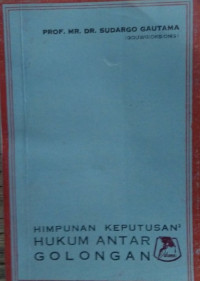 Himpunan keputusan-keputusan hukum antar golongan