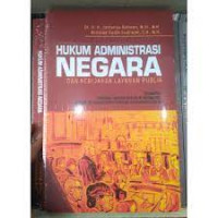 Hukum administrasi negaradan kebijakan layanan publik