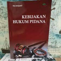 Kebijakan hukum pidana