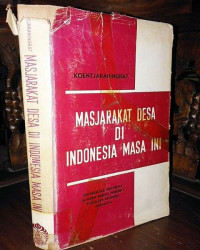 Masyarakat desa di Indonesia masa kini