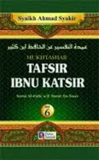 Mukhtashar tafsir ibnu katsir jilid 1-6