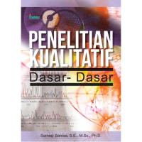 Penelitian kualitatif : dasar-dasar