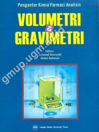 Pengantar kimia farmasi analisis : volumetri dan gravimetri