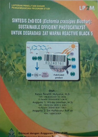 Sintesis ZnO/ECB (Eichornia Crassipes Biochar): sustainable efficient photocatalyst untuk degradasi zat warna reactive black 5