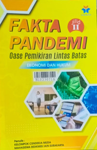 Fakta pandemi : oase pemikiran lintas batas