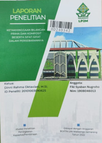 Ketakhinggaan bilangan prima dan komposit beserta sifat-sifat dalam persebarannya