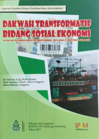 Dakwah transformatif bidang sosial ekonomi