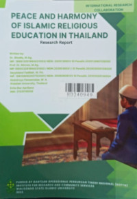 Peace and harmony of islamic religious education in Thailand