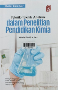 Teknik-teknik analisis dalam penelitian pendidikan kimia