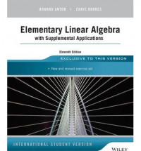 Elementary linear algebra : with supplemental applications