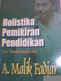 Holistika pemikiran pendidikan