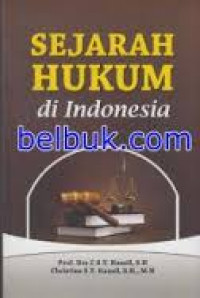 Sejarah hukum di Indonesia